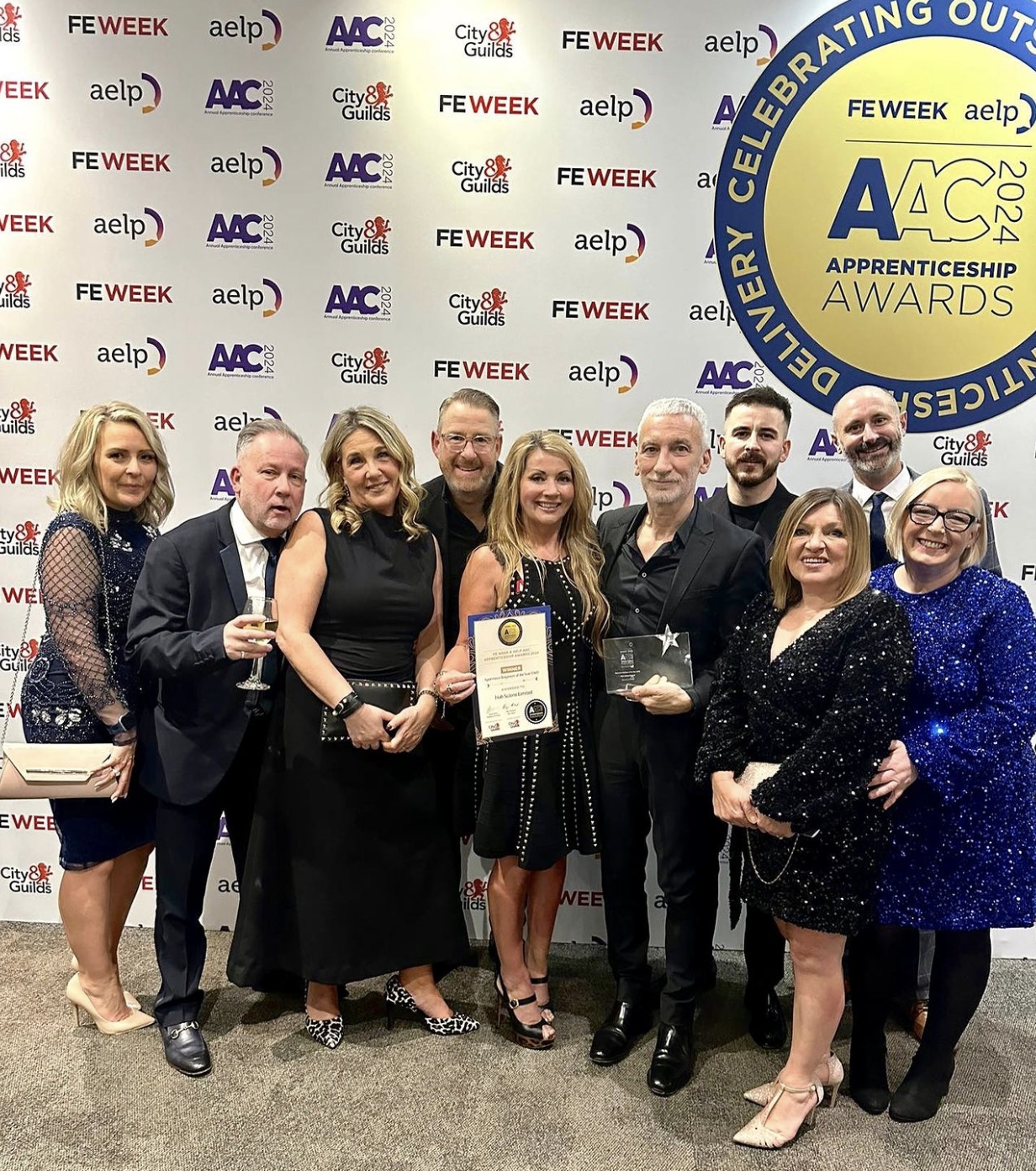 HOB Salons Wins Ultimate Accolade for  Apprentice Training