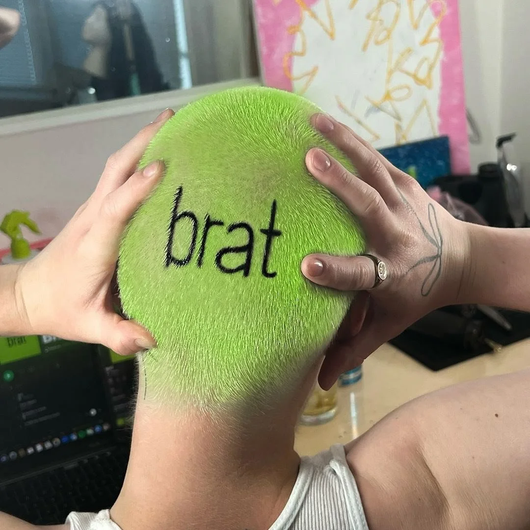 brat summer but make it hair by hair artist @madebyjackiebieber