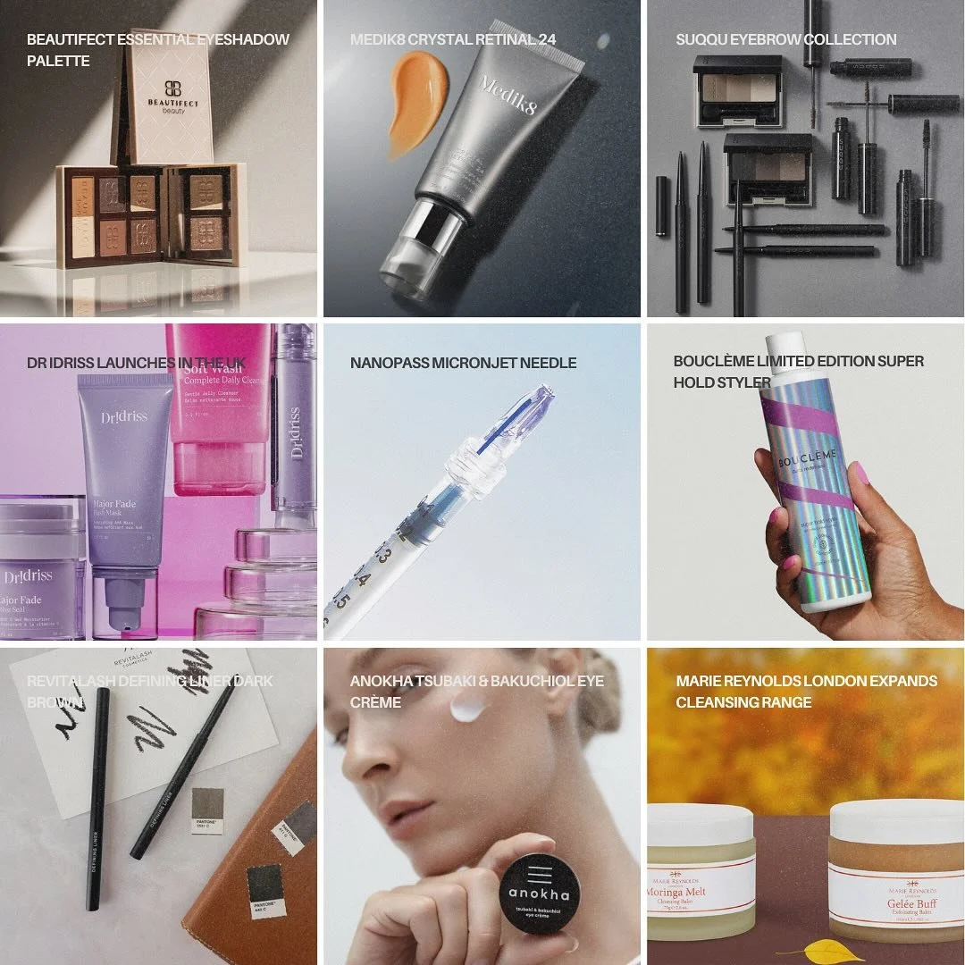 This weeks biggest beauty launches include: 
@beautifect Essential Eyeshadow Palette - After years of dominating the International beauty tools market space, award-winning UK brand, Beautifect, has finally launched its first long-awaited beauty produ