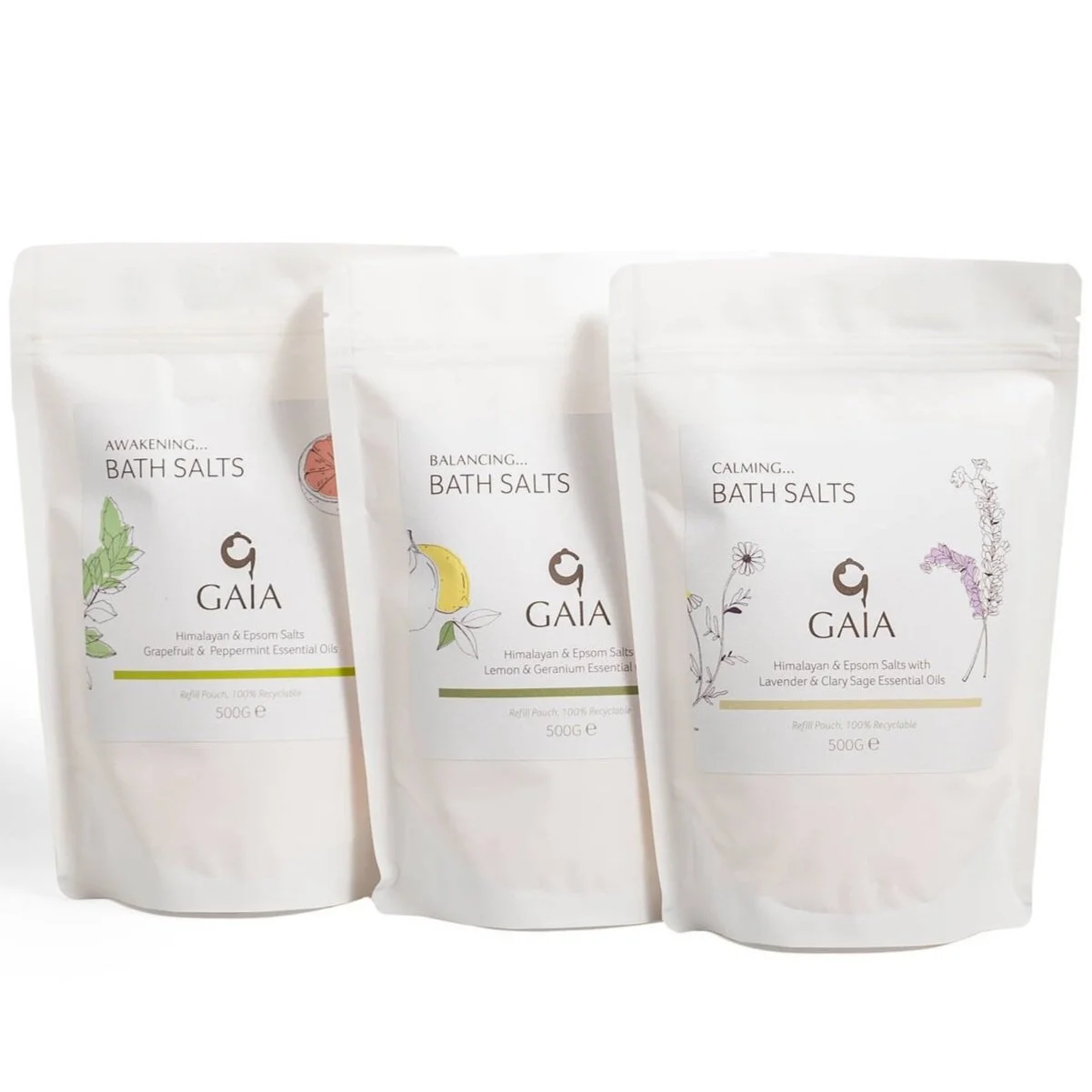 GAIA Sustainable Bath Salts