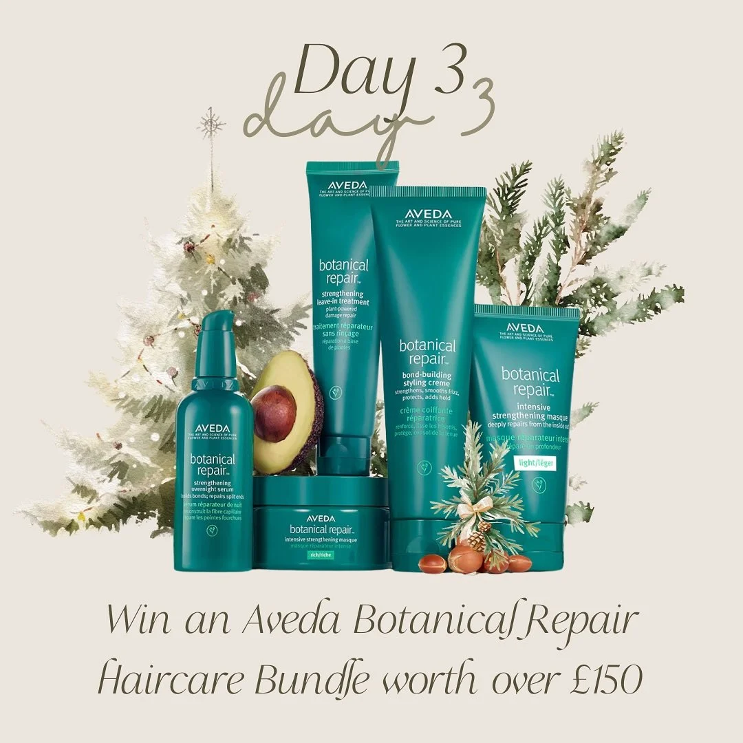 For day 3 of the PBL Magazine Advent Calendar we&rsquo;ve teamed up with @avedauk to offer one lucky reader the chance to win a luxurious Aveda Botanical Repair Haircare Bundle worth over &pound;150.

For your chance to win
🎄Like this post
🎄Follow 