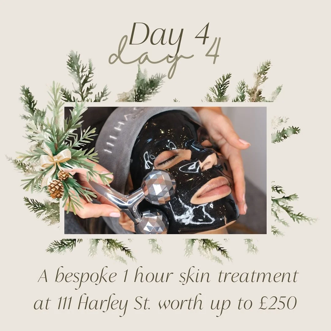 For day 4 of the PBL Magazine Advent Calendar we&rsquo;ve teamed up with @111harleystofficial to offer one lucky reader the chance to win a bespoke 1 hour skin treatment at 111 Harley St. worth up to &pound;250.

For your chance to win
🎄Like this po