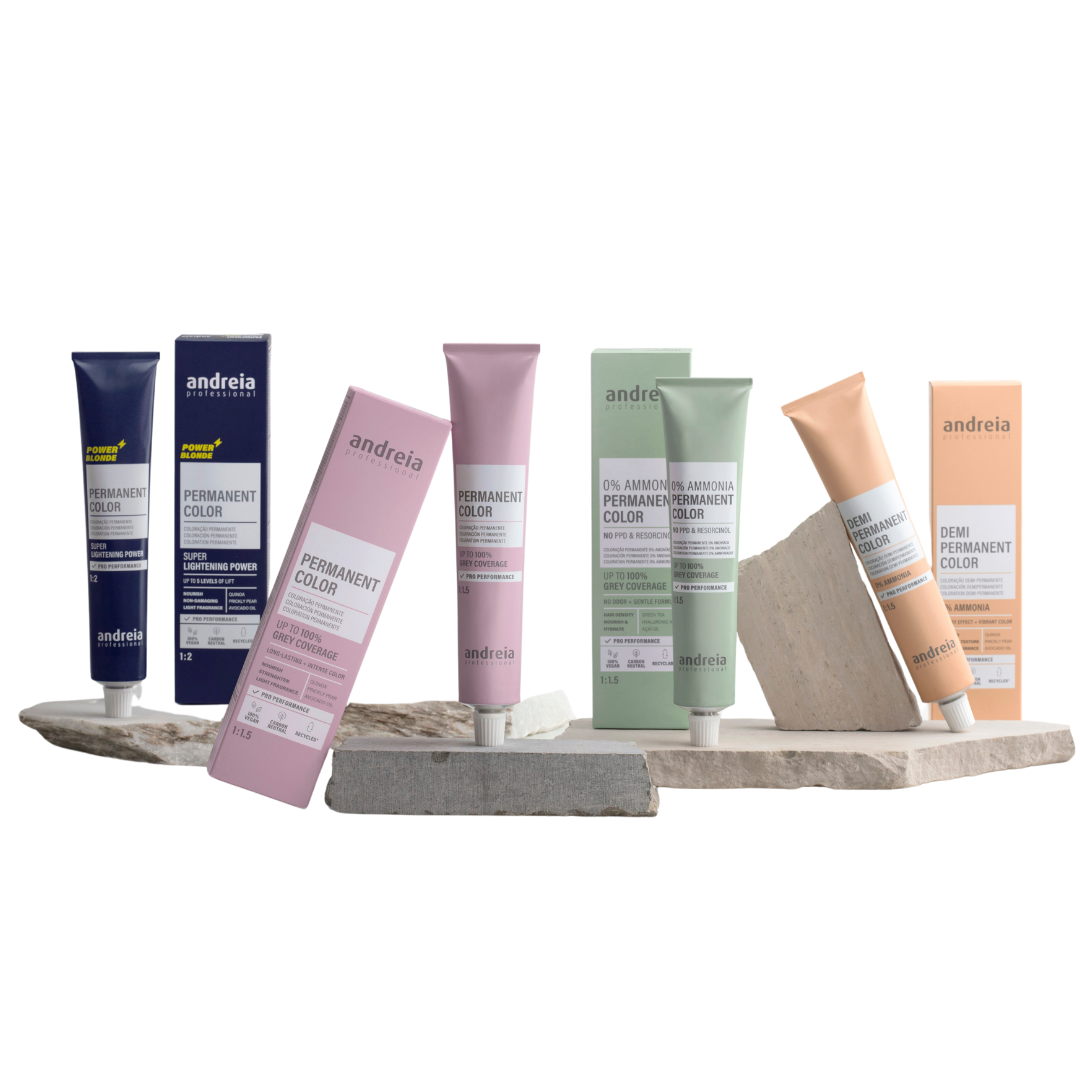 Andreia Professional Vegan 0% Ammonia Permanent Colour Range
