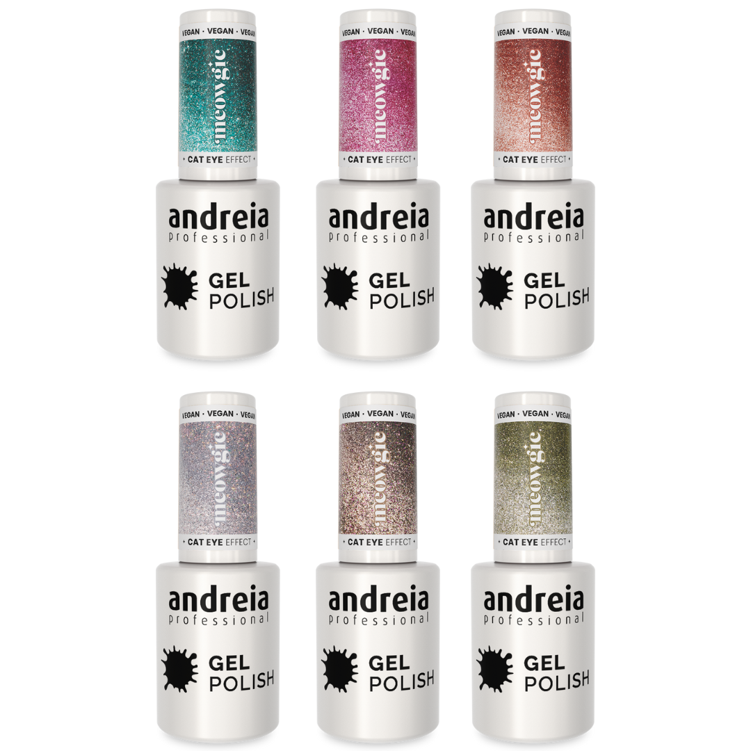 Andreia Professional MEOWGIC Cat Eye Effect Gel Polish Collection