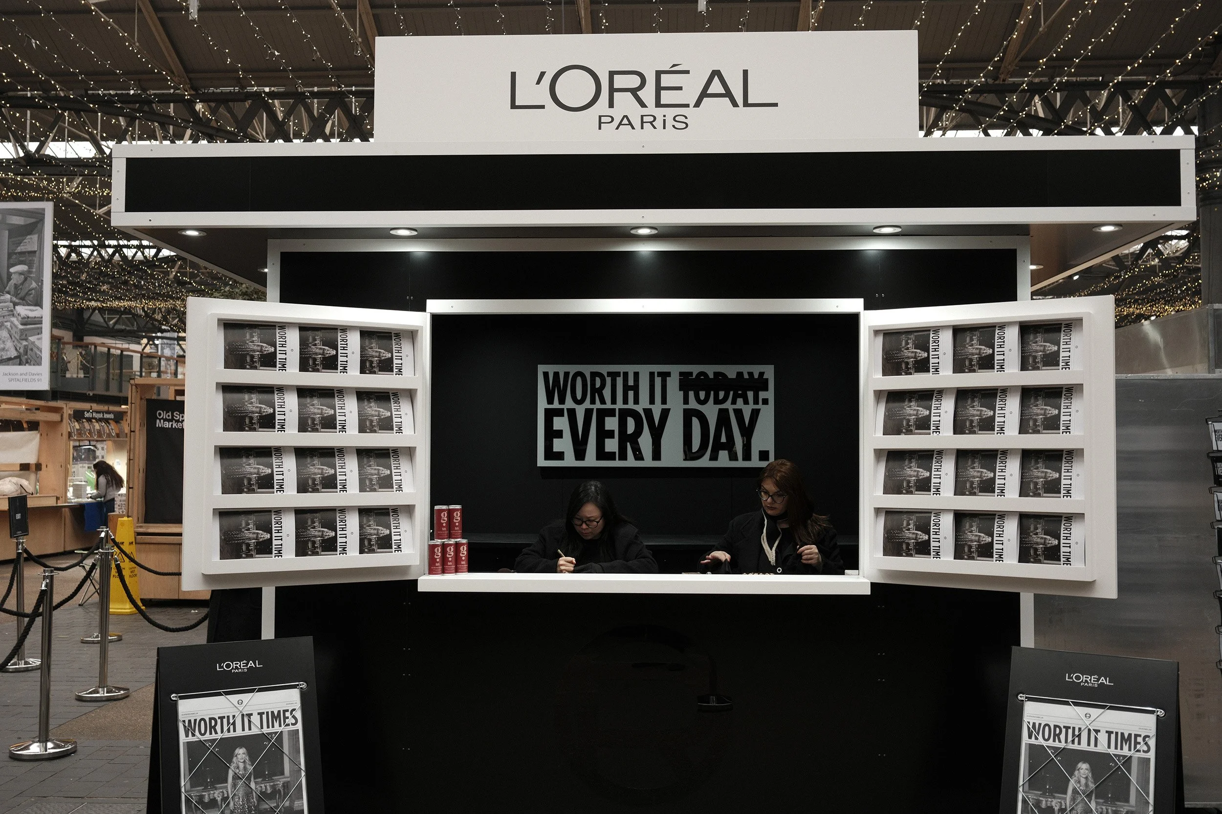L’Oréal Paris Takes Over Spitalfields Market for its International Women’s Day Pop Up