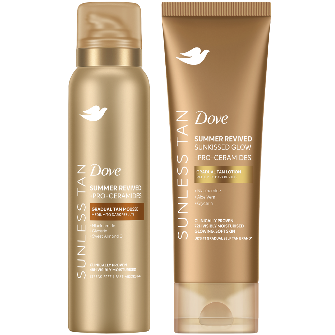 Dove Relaunches Sunless Tan Range