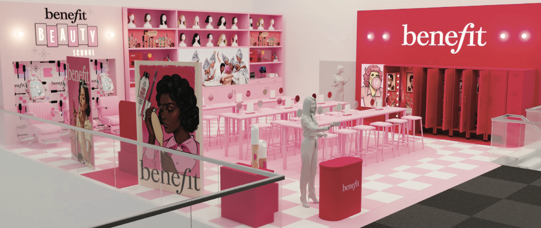 Benefit partners with Secret Cinema for Grease Beauty School activation