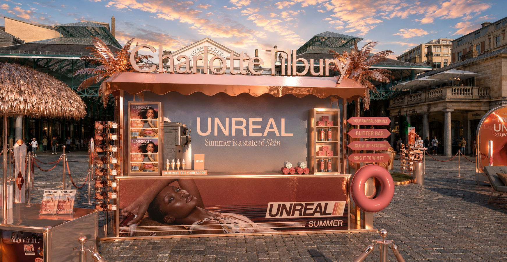 Charlotte Tilbury to stage Unreal Glow Club pop-up in Covent Garden