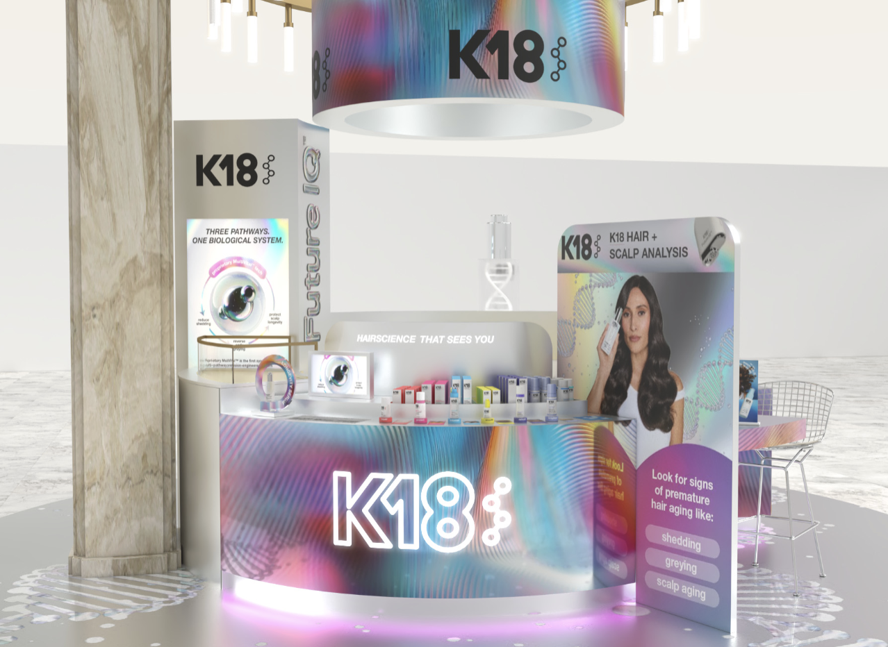 K18 Brings Hair Longevity and Complimentary Scalp Analysis to Harrods