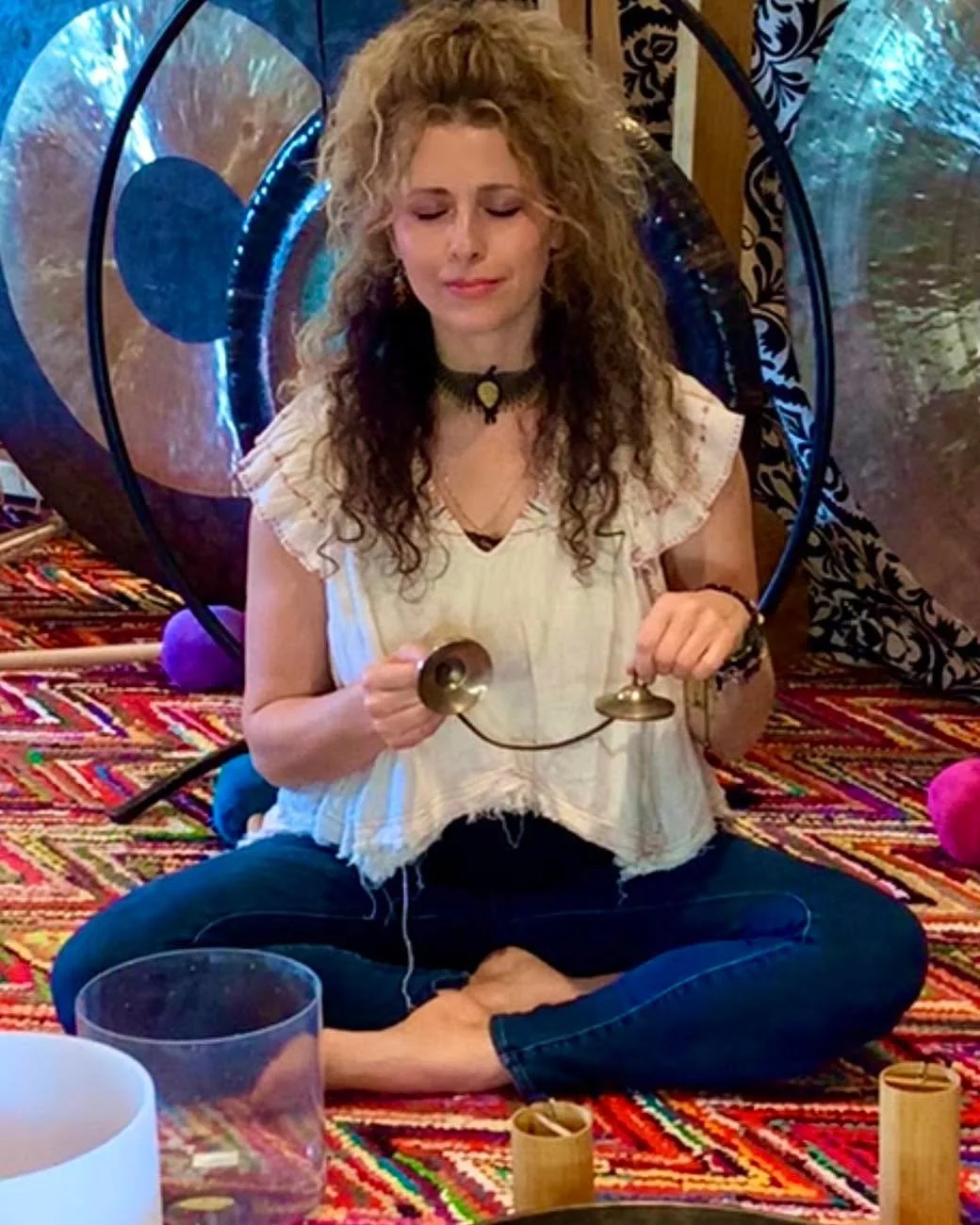 🎵 **SOUND HEALING JOURNEY** 🎵

Experience the ancient practice of sound vibration healing at Open Way Yoga! 

Christina is coming back for an immersive sound experience. Let the soothing tones of singing bowls, gongs, chimes, and drums guide you in