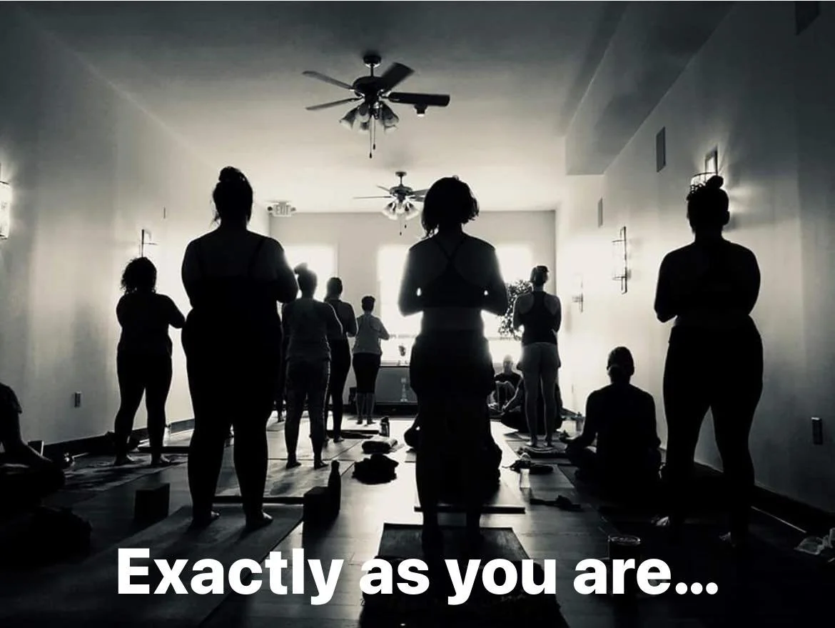 🧡 YOU BELONG HERE. EXACTLY AS YOU ARE.🧡

Maybe you&rsquo;ve seen the Instagram images and thought &ldquo;that&rsquo;s not for me.&rdquo; Maybe you&rsquo;ve worried about not knowing the poses, not being strong enough, not fitting in.

Here&rsquo;s 