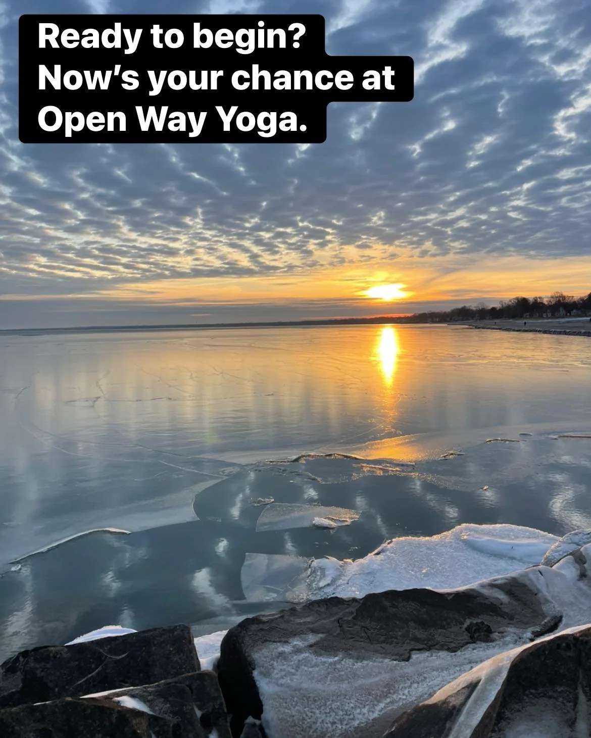 Beginner&rsquo;s Yoga 
Workshop starts tomorrow at 10:30, Huron Studio. 607 Main St, 3rd Floor.

Register Here!

https://clients.mindbodyonline.com/classic/ws?studioid=310749&amp;stype=-8&amp;sTG=47&amp;sVT=1034&amp;sView=day&amp;sLoc=1&amp;sTrn=4&am