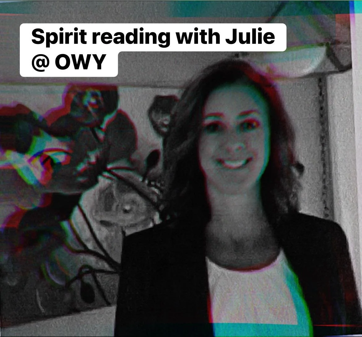 ✨ Spirit Reading with Julie Huntley ✨
I&rsquo;m excited to offer spirit readings on February 21, 2026 at Open Way Yoga in Huron! 

As a second-generation psychic/medium, this gift runs in my family - passed down from my mother&rsquo;s side. I use my 