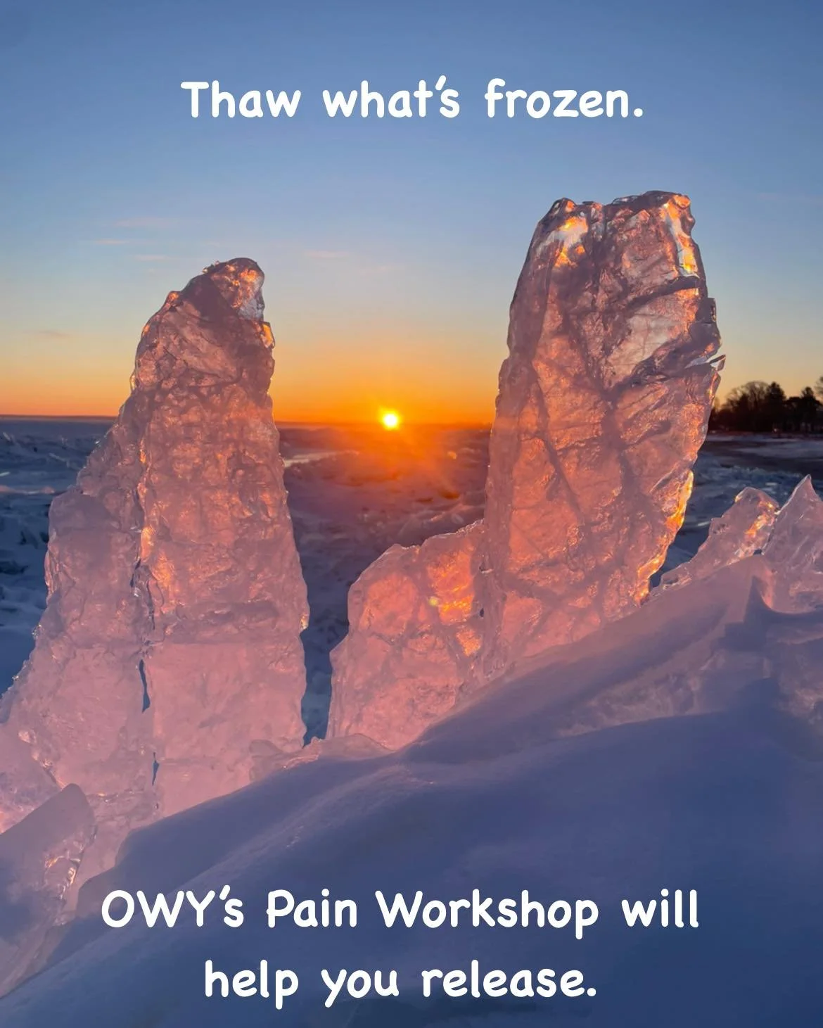 March 15th: Pain Workshop at Open Way
(Aka. Mind Body Healing Attunement)

What if the pain you&rsquo;ve been carrying, in your body, your emotions, your nervous system, could actually shift?

This workshop teaches you how to work with pain instead o