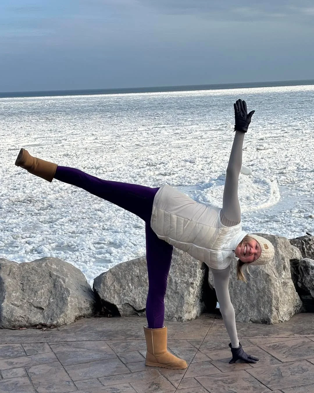 Teacher&rsquo;s Favorites:  Mary
Ardha Chandrasana (half-moon pose) - one of my favorites. This posture brings stability and freedom. When it comes well I love the expansive feeling!

Find Mary on Wednesday mornings with Iyengar Yoga at 7a
Register h