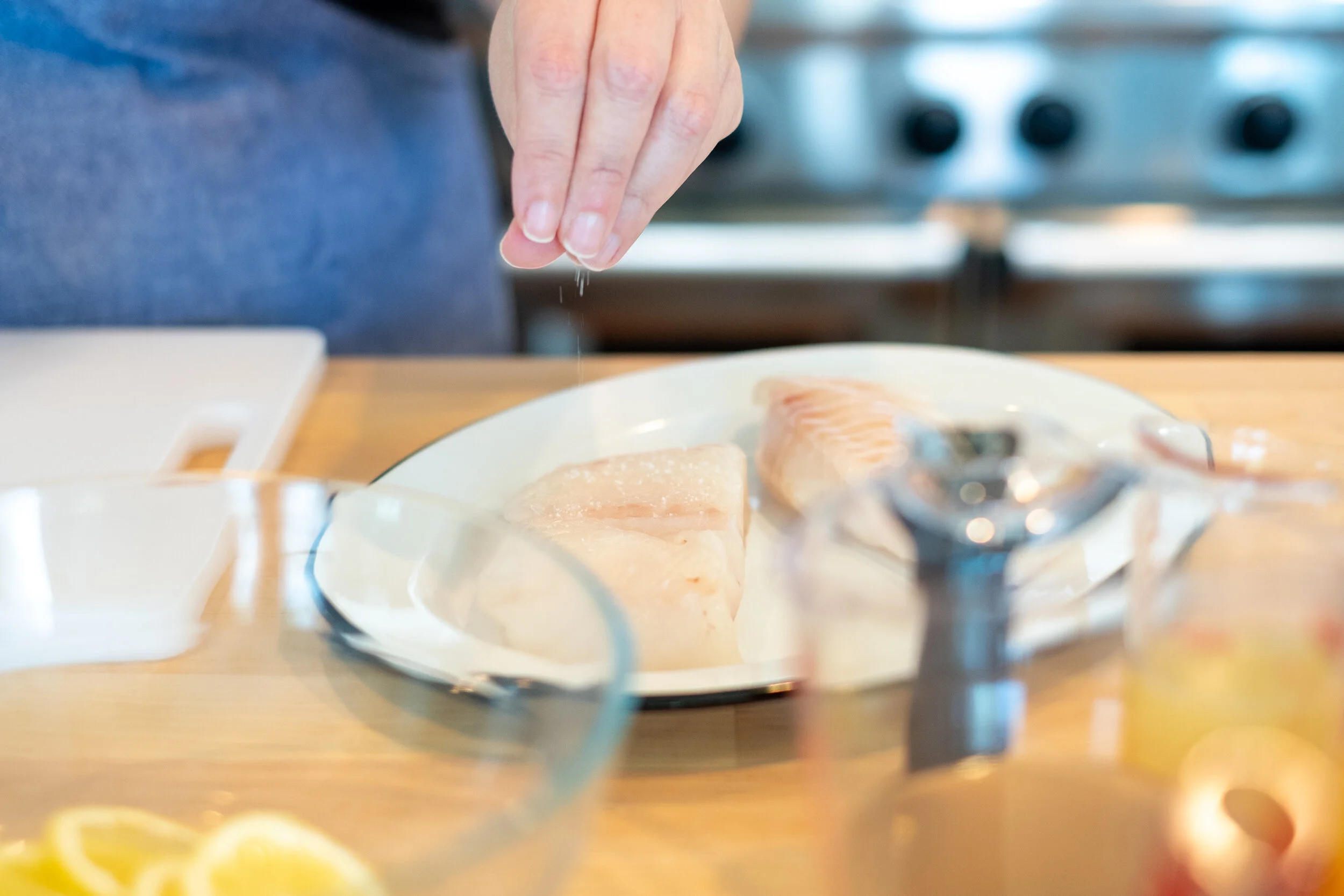 Haddock Francese over Angel Hair — Iceland Catch
