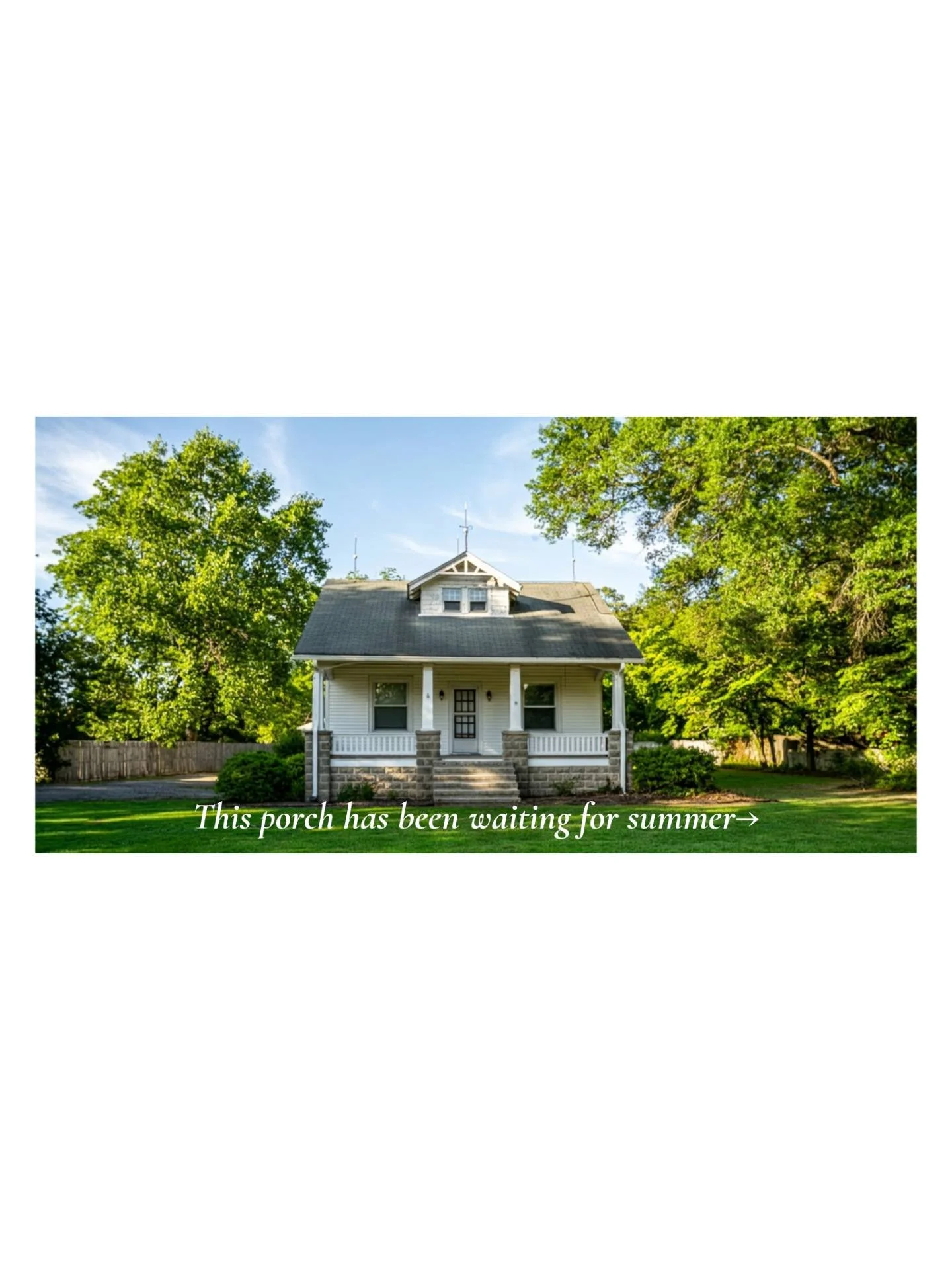 White Stone, Virginia. A summer afternoon with nowhere to be.
A Craftsman house on Chesapeake Drive. Wide porch. Original floors worn to a warm honey. French doors. A backyard deep enough to get lost in.

🏡Three bedrooms. Two baths. 1,518 square fee
