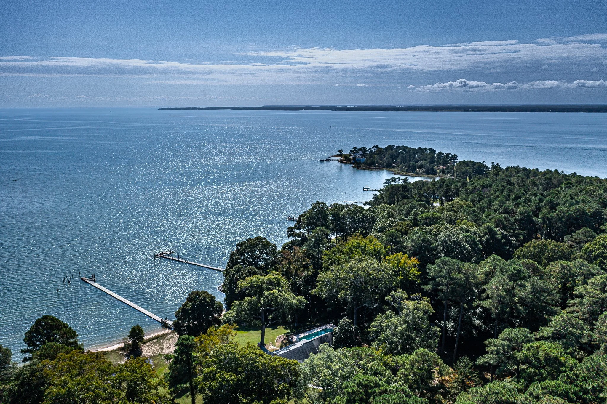 2276 Mosquito Point Rd - Aerial River & Bay.jpg