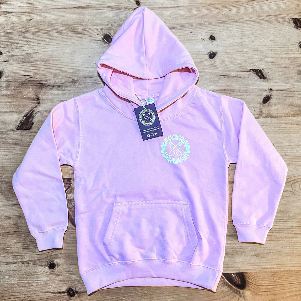 MINI PUNKS PINK HOODIE RUNNING PUNKS