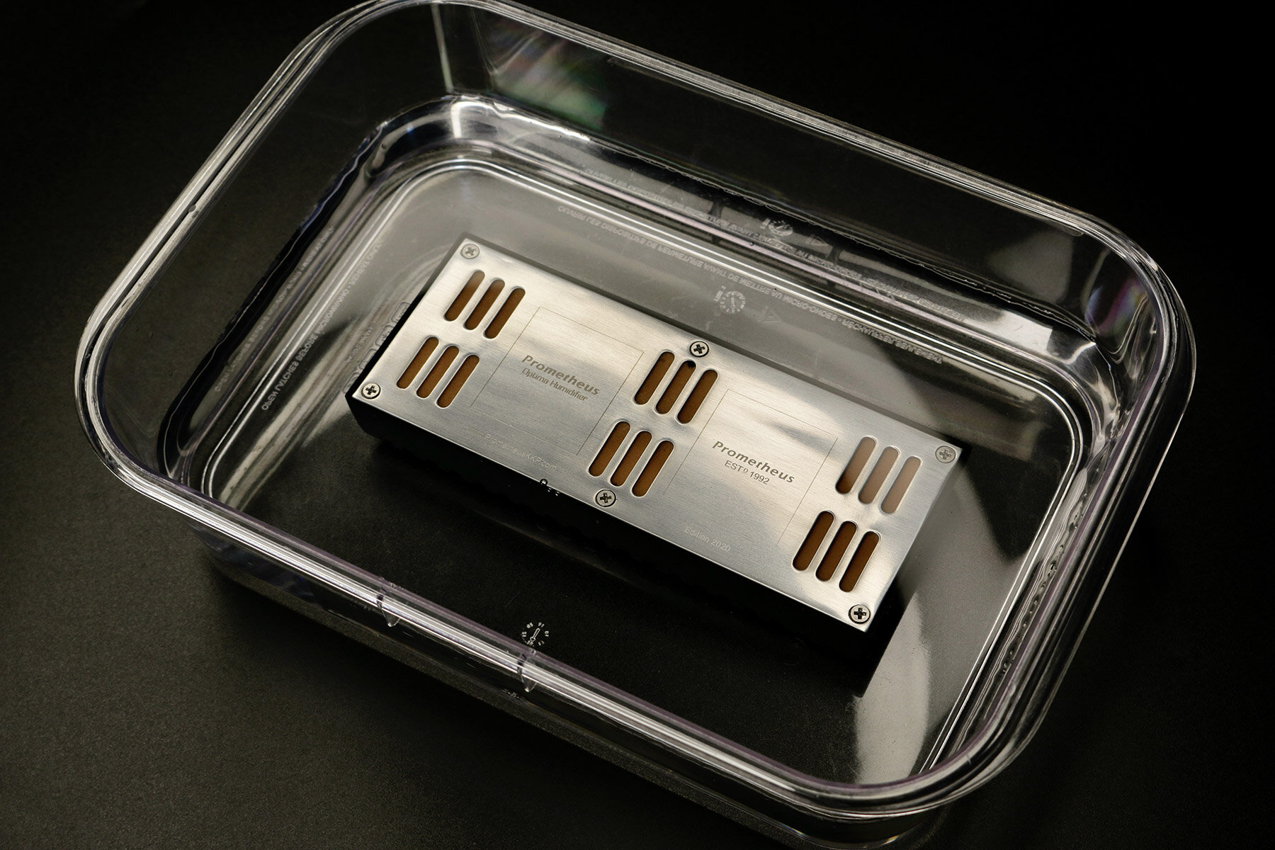 Prometheus Desktop Humidor Maintenance Prometheus International, Inc.