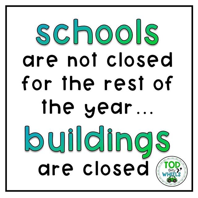 Yesterday it was officially announced that we will not be returning back to school for the rest of this academic year. Our school buildings may be closed but school isn&rsquo;t&mdash; our teachers are still working harder than ever to pull off virtua