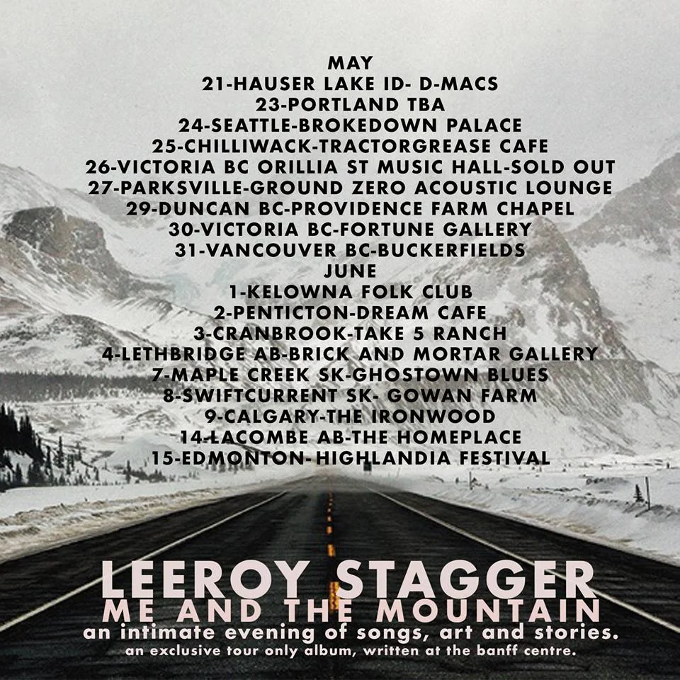 Leeroy Stagger set for Intimate North American tour in May