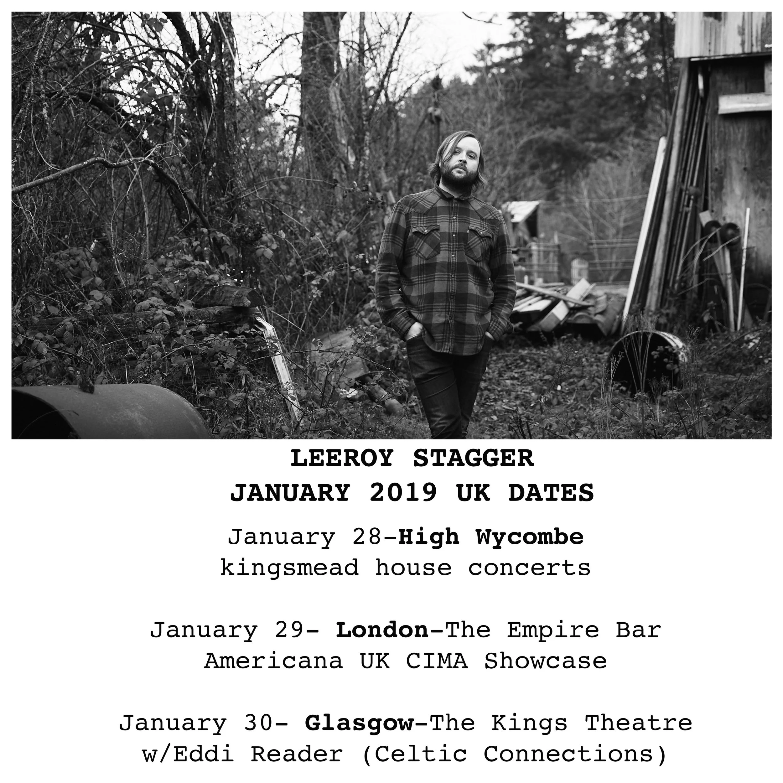 Leeroy Stagger is heading to the UK