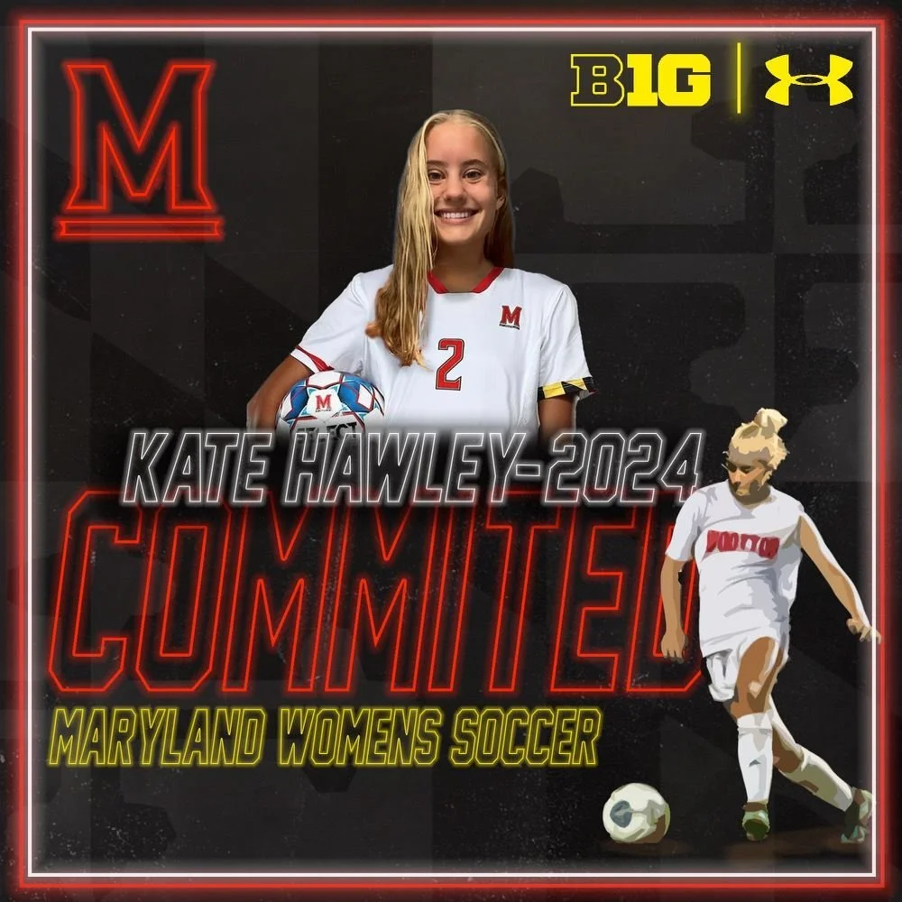KATE HAWLEY COMMITTED TO UNIVERSITY OF MARYLAND