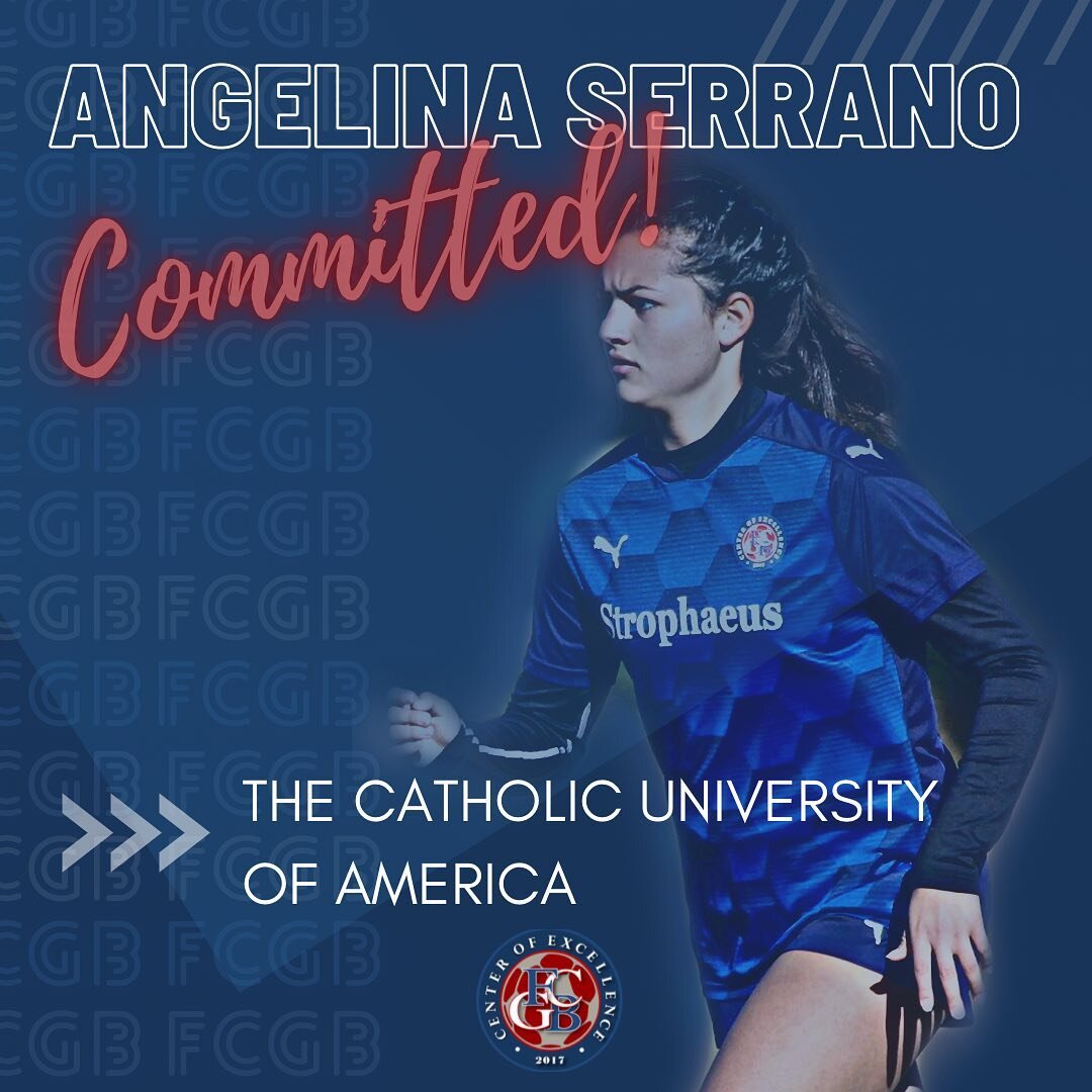 🚨 NEW COMMITTMENT 🚨
We are delighted to announce that Angelina Serrano has committed to The Catholic University of America! 🎉

Well done Angelina and we can&rsquo;t wait to follow your #collegesoccer careeer! ⚽️

#soccerkids #soccer #soccertutoria