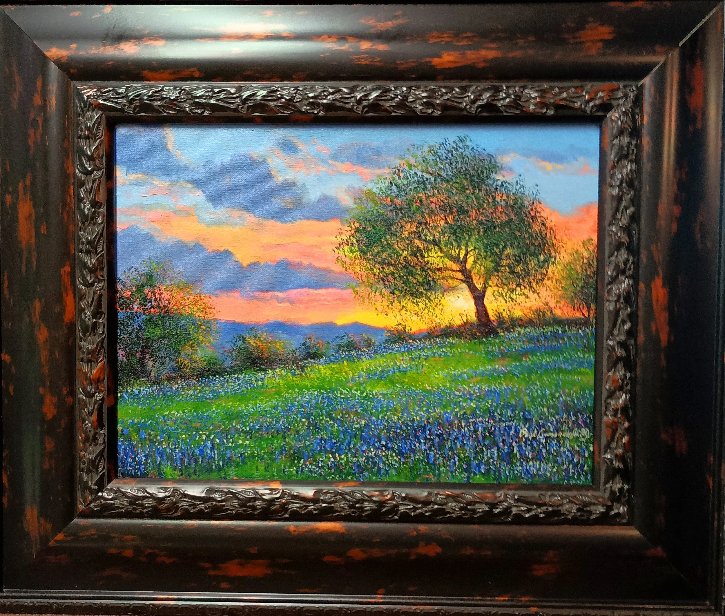 12x16 original oil painting framed