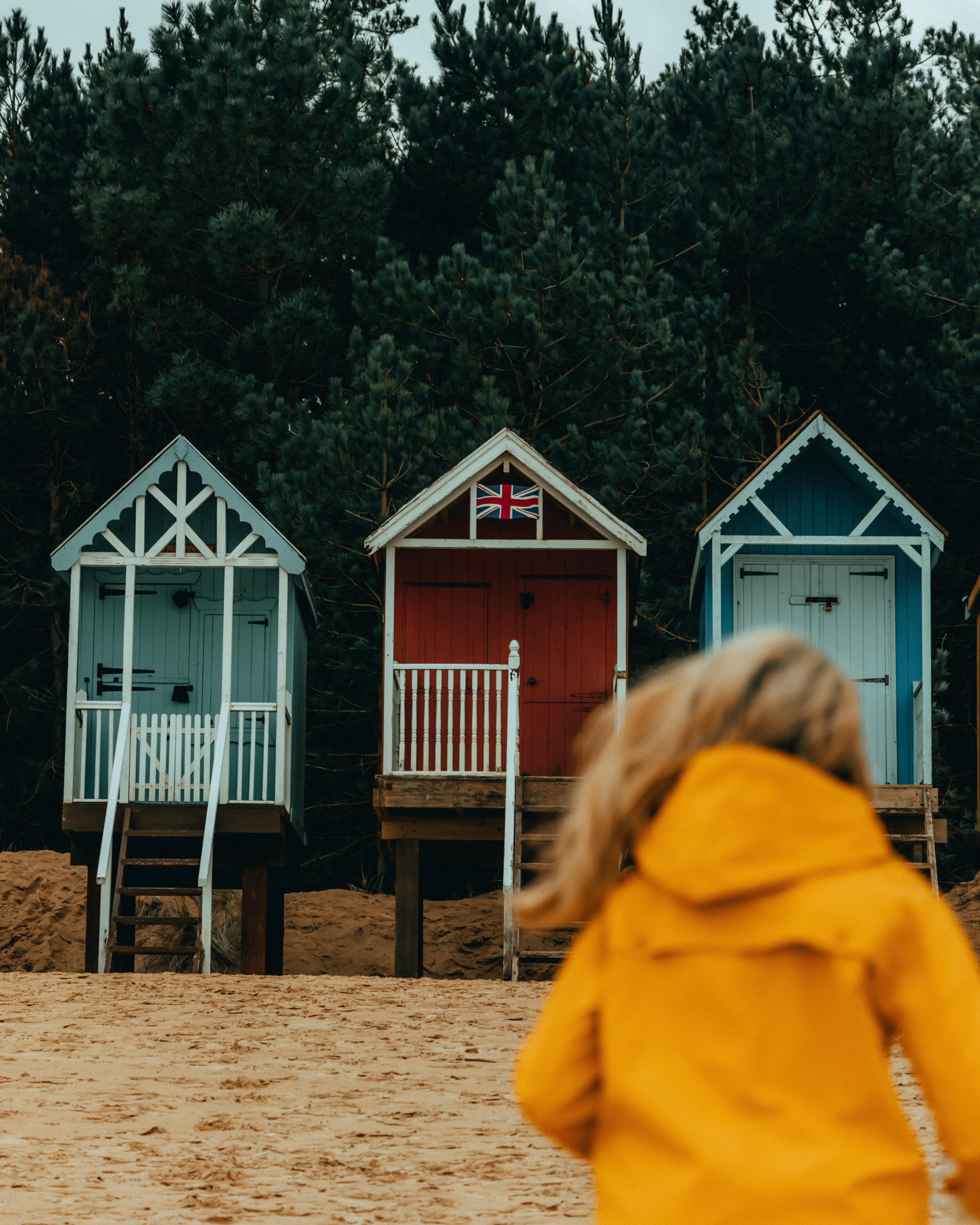 Norfolk beach huts