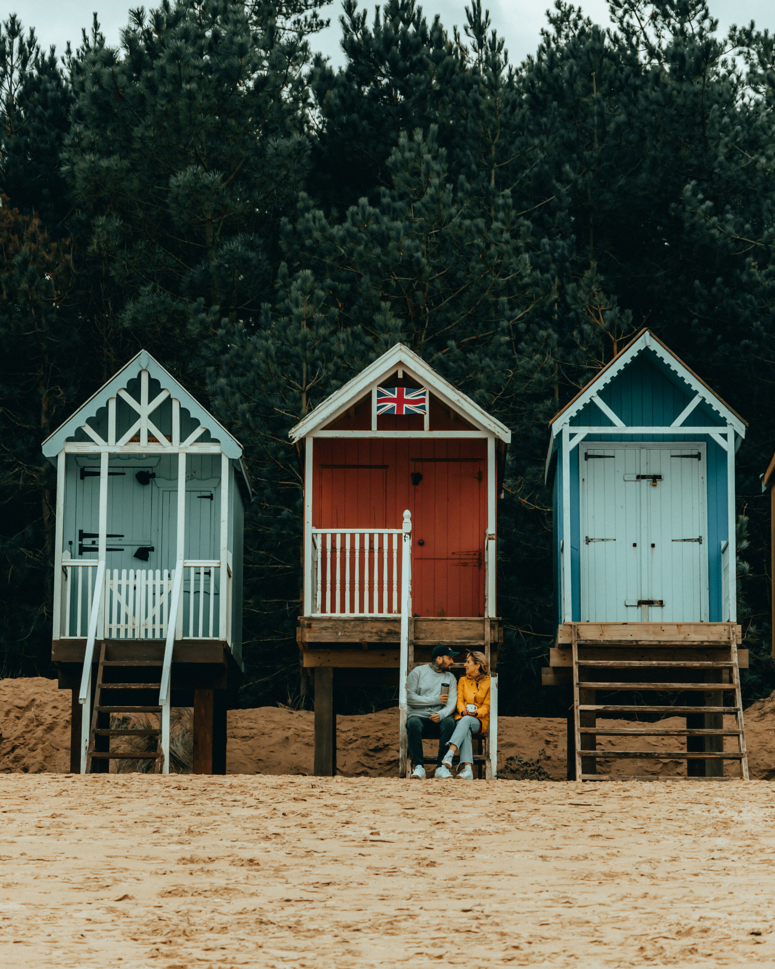 Norfolk beach huts