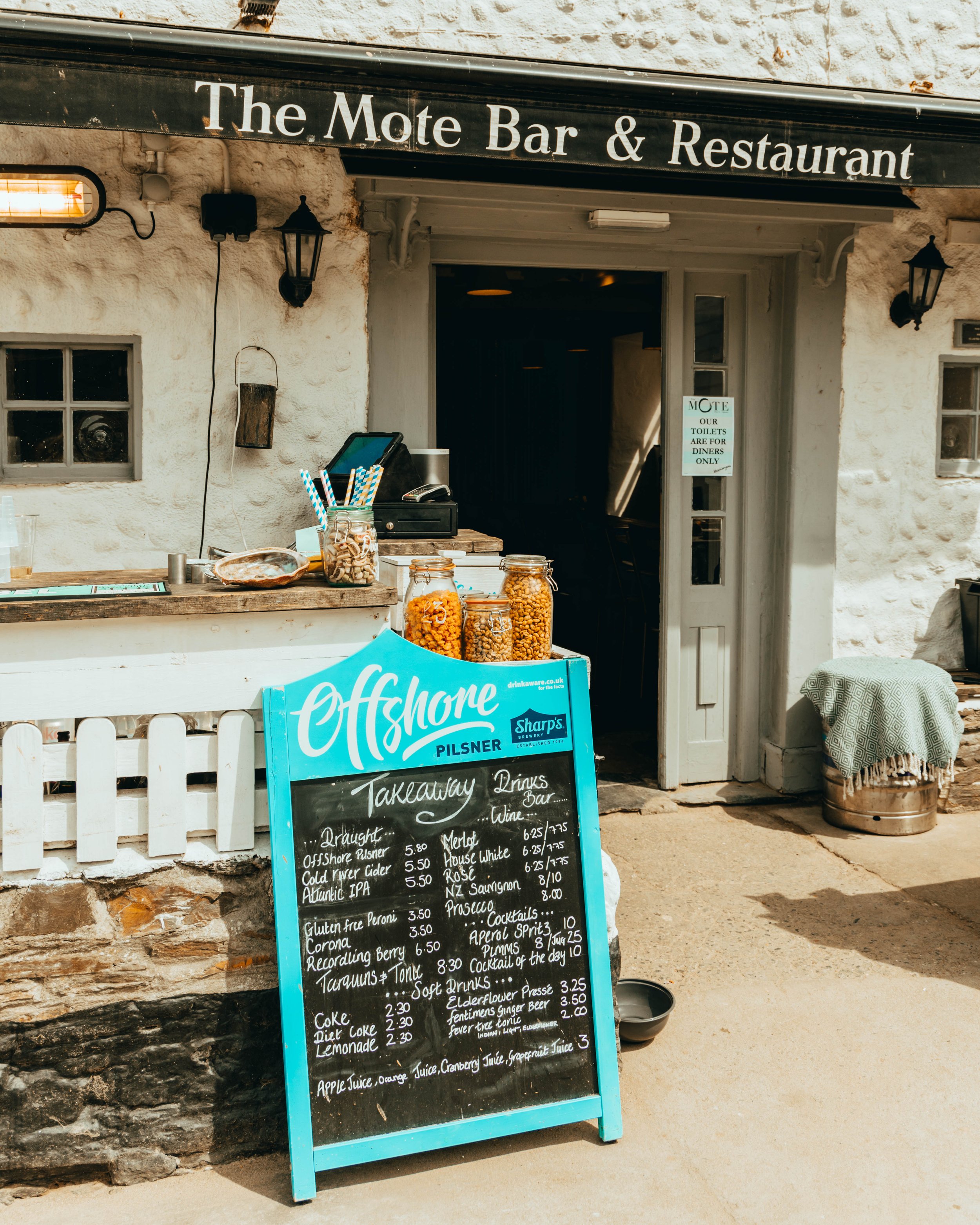 The Mote Pub in Port Isaac
