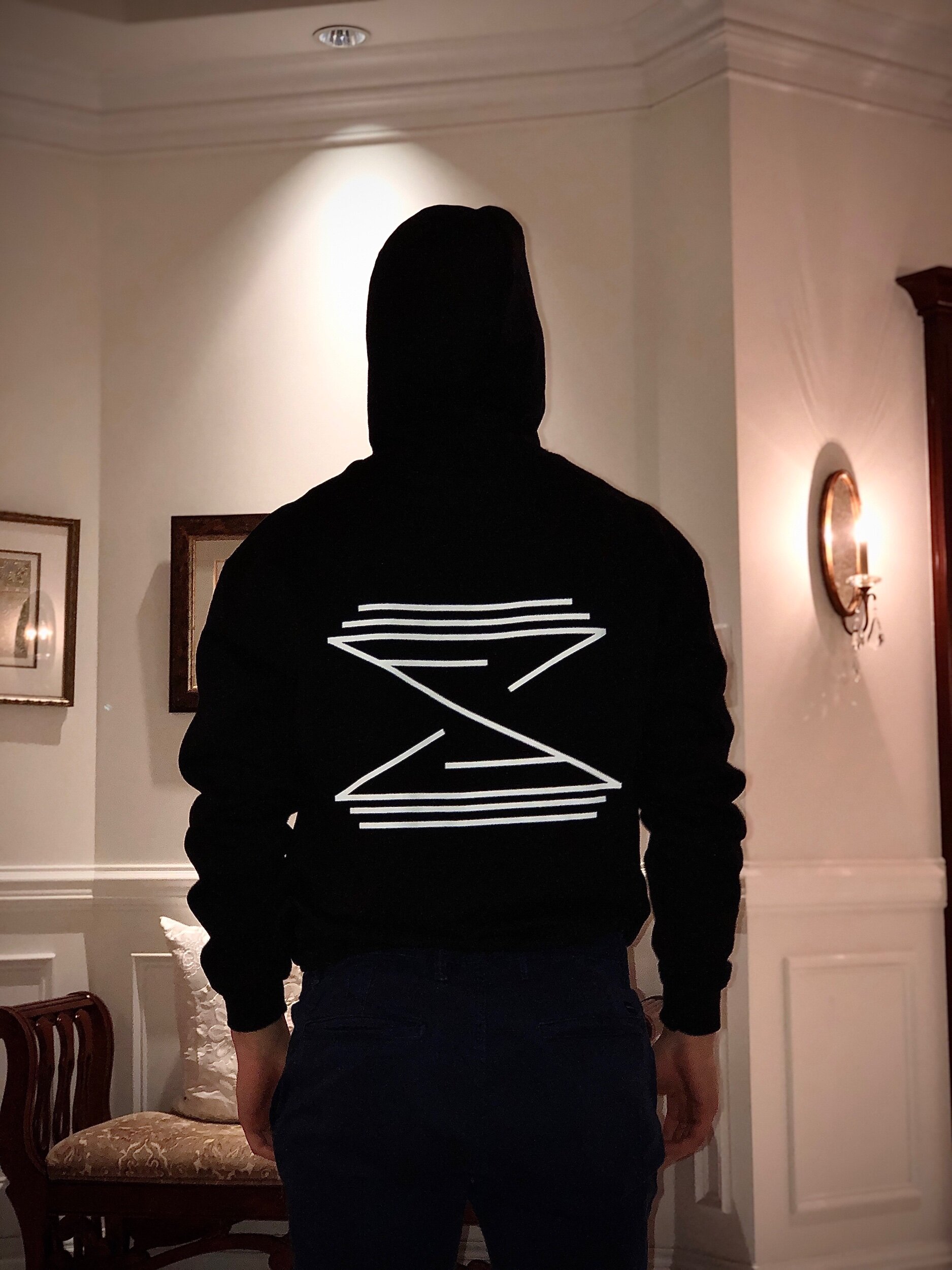 Hoodie without: letters on sleeves EG$90