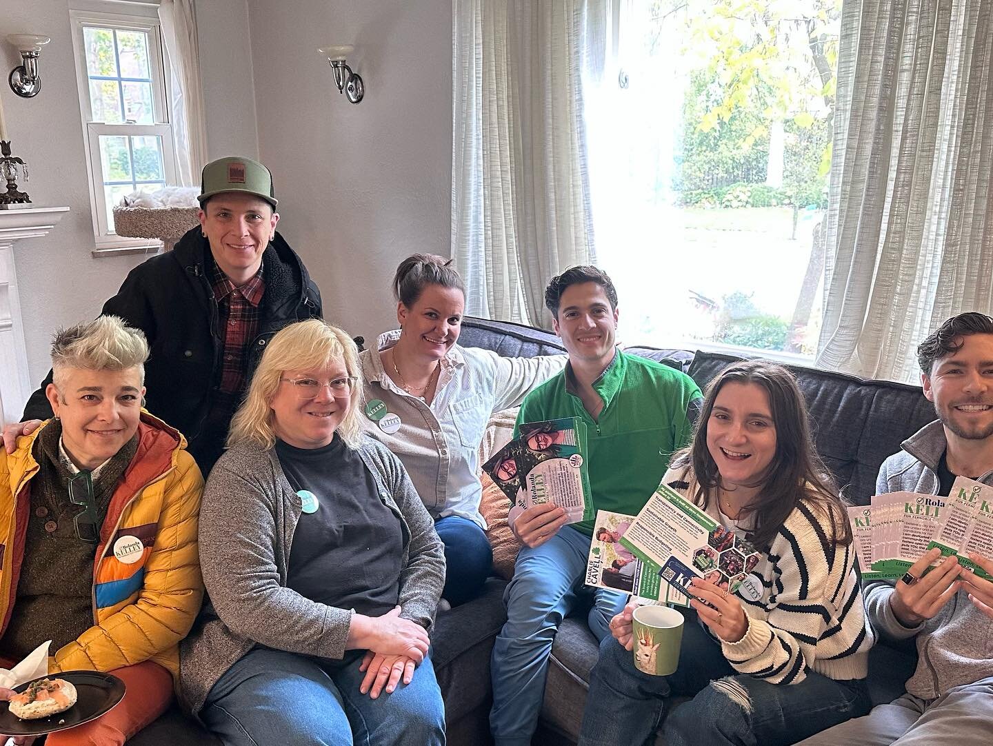 This weekend, we knocked on 500 doors, and the response was incredible as we approach the November 7th election. Don't forget to vote on that day or by absentee ballot! Every vote matters.

Our core platforms include promoting connectivity and transp