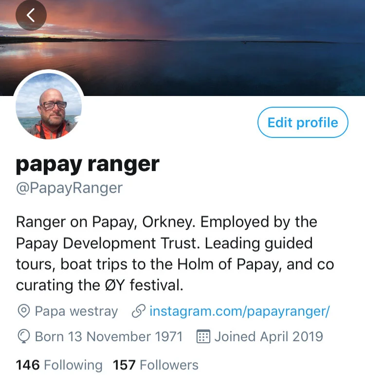 Papay Ranger Twitter Front Page