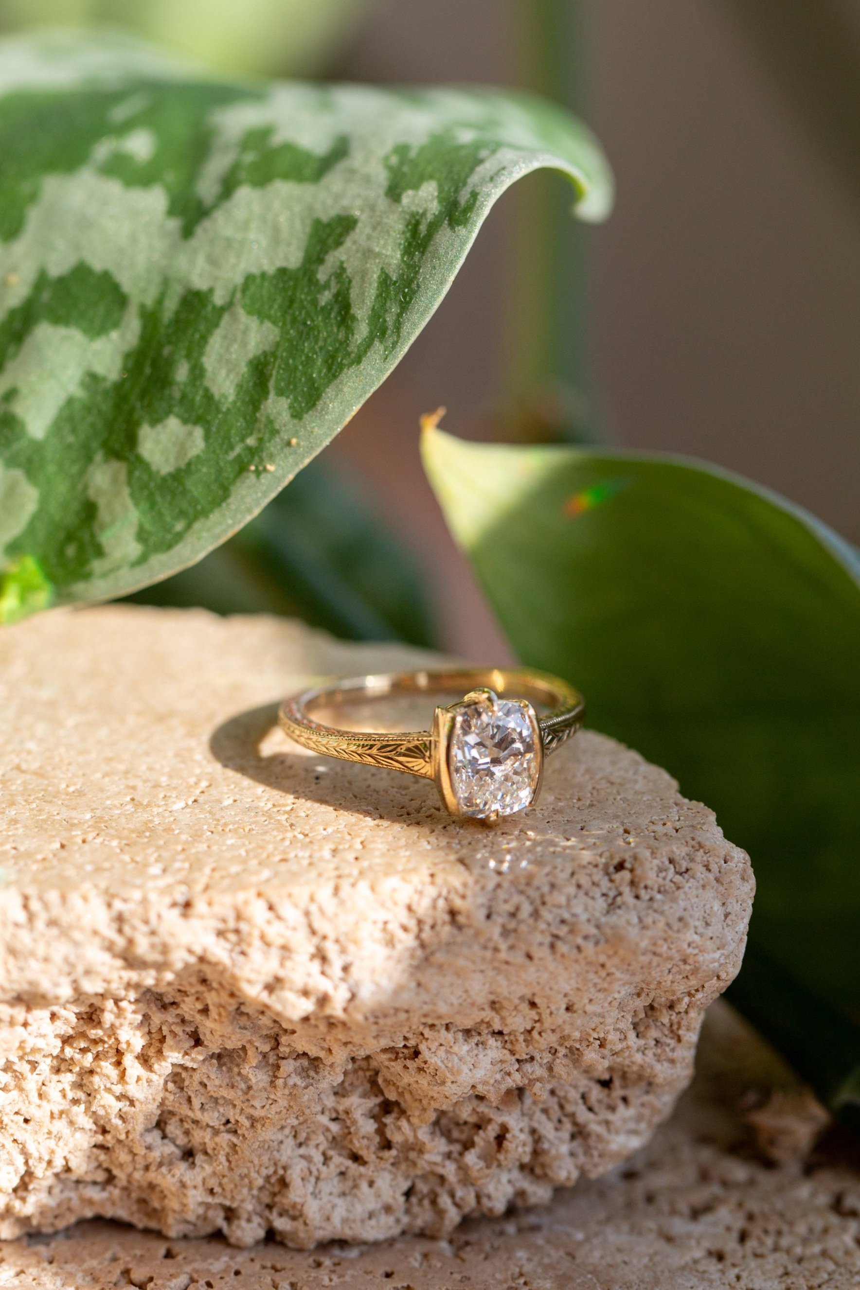 Lydia Ring ✨ 1.52ct lab grown cushion