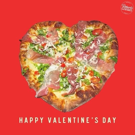 Happy Valentine&rsquo;s Day! Surprise that special someone with a  heart shaped pizza today 🍕❤️ {available for to-go &amp; dine in and only available upon request

We will be serving our a la carte menu + a special $125 4-course prix fixe for 2 toda