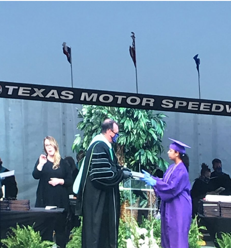 2020 Denton High School Graduation at Texas Motor SpeedwayPhoto Credit:Diamond Hughes Sanchez