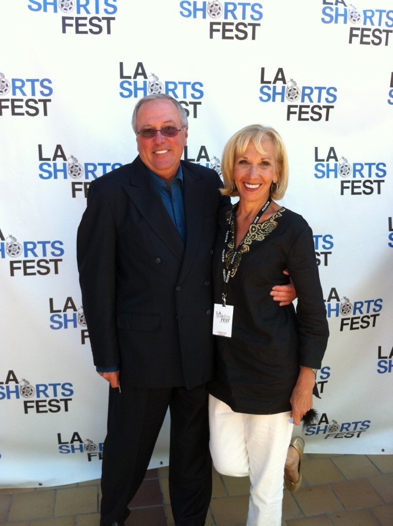   A Younger Man  at L.A. Shorts Fest (Pictured with Dennis Patterson) 