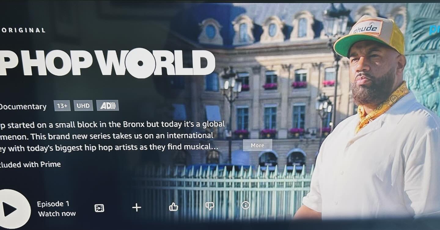 Just watched Episode 1 of Hip Hop World. Beautiful journey to Jamaica and Paris with DJ Khalid and Lola Brooke. Visually beautiful @amazonprime