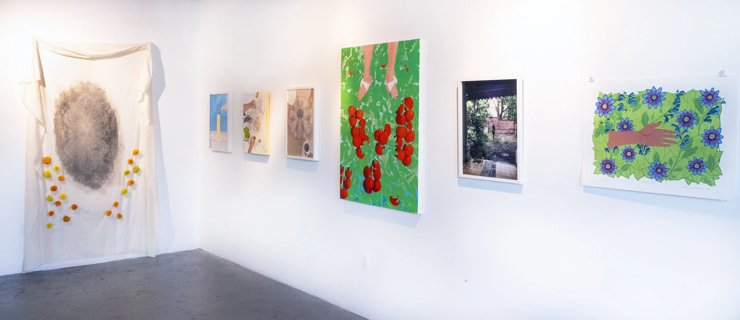 Exhibition View of Lineage Solo Show at YAX Studios in San Francisco