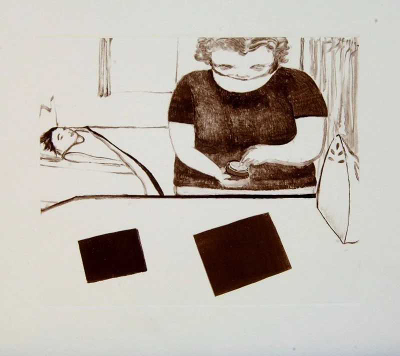  Untitled 
monotype
2003