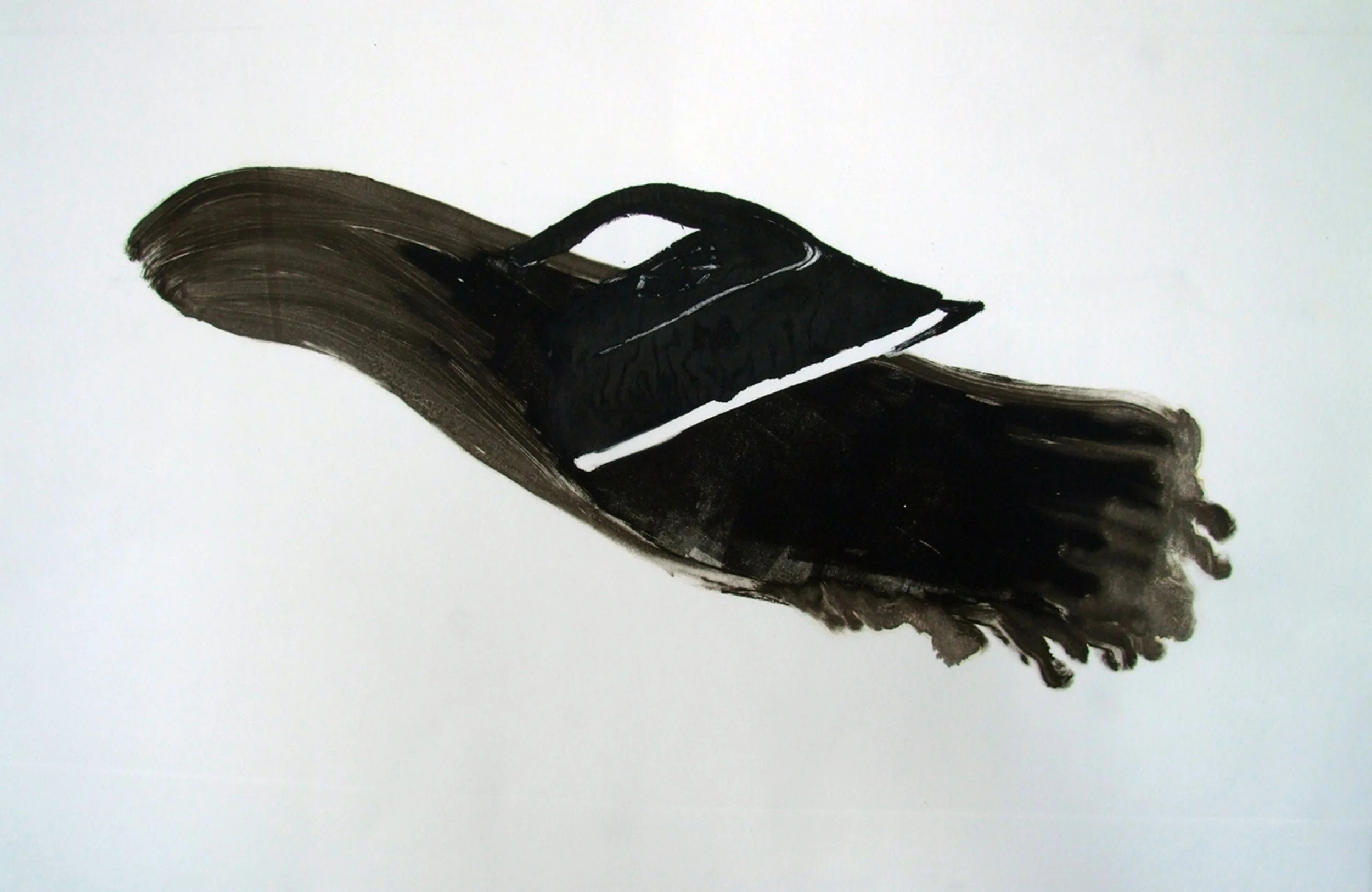  Ironing 
monotype
12" x 22"
2007