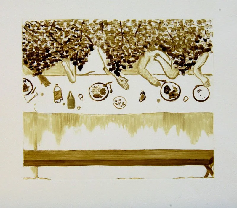 Untitled 
monotype
2003