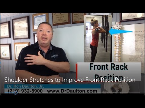 Shoulder Stretches by Hammond Chiropractor to Improve Front Rack Position