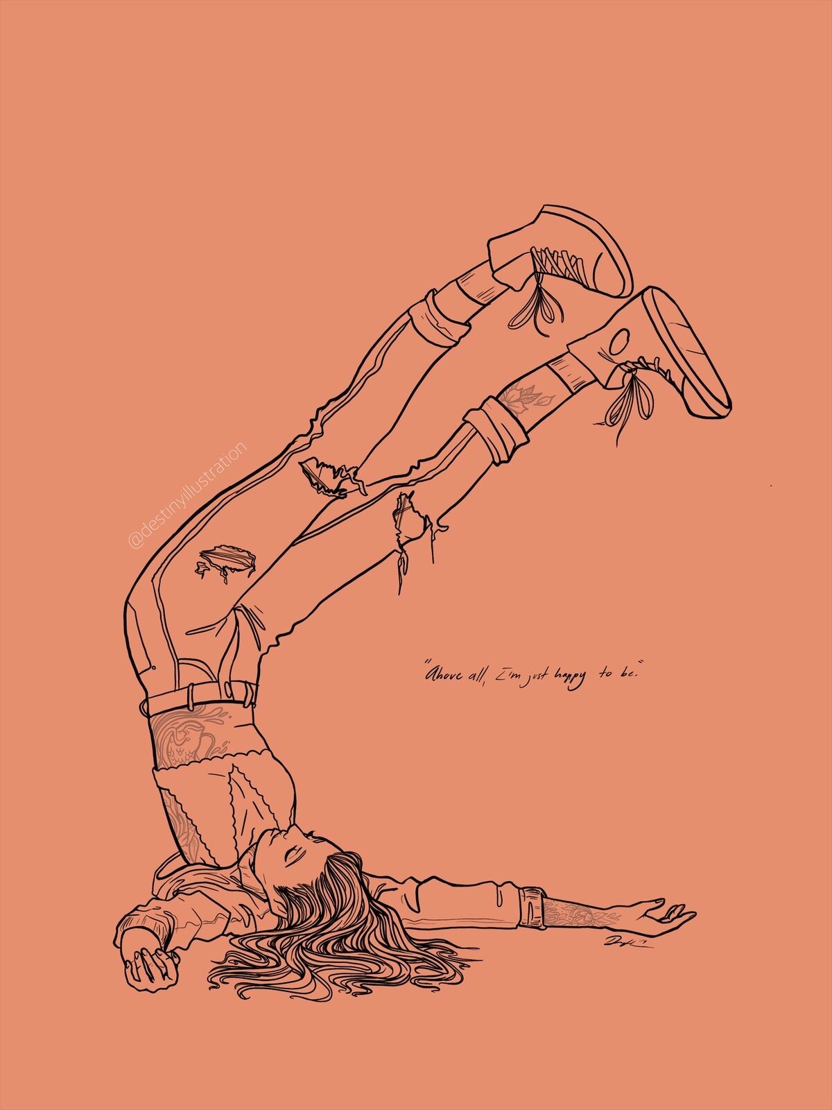 To just be. 