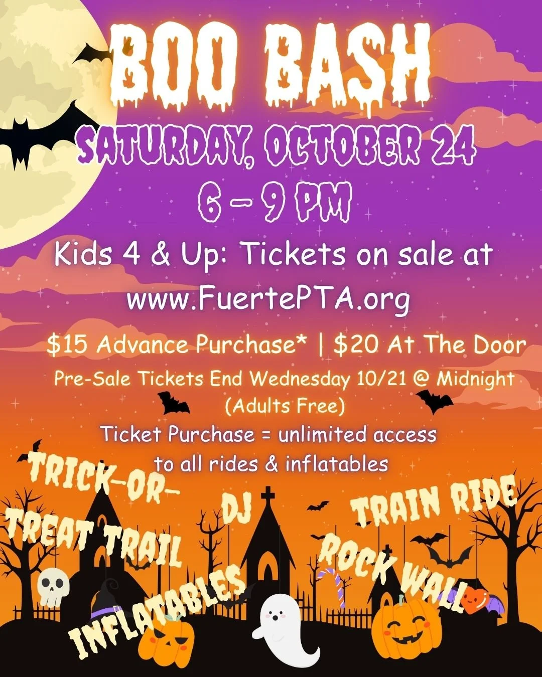 Boo Bash Invite 2026