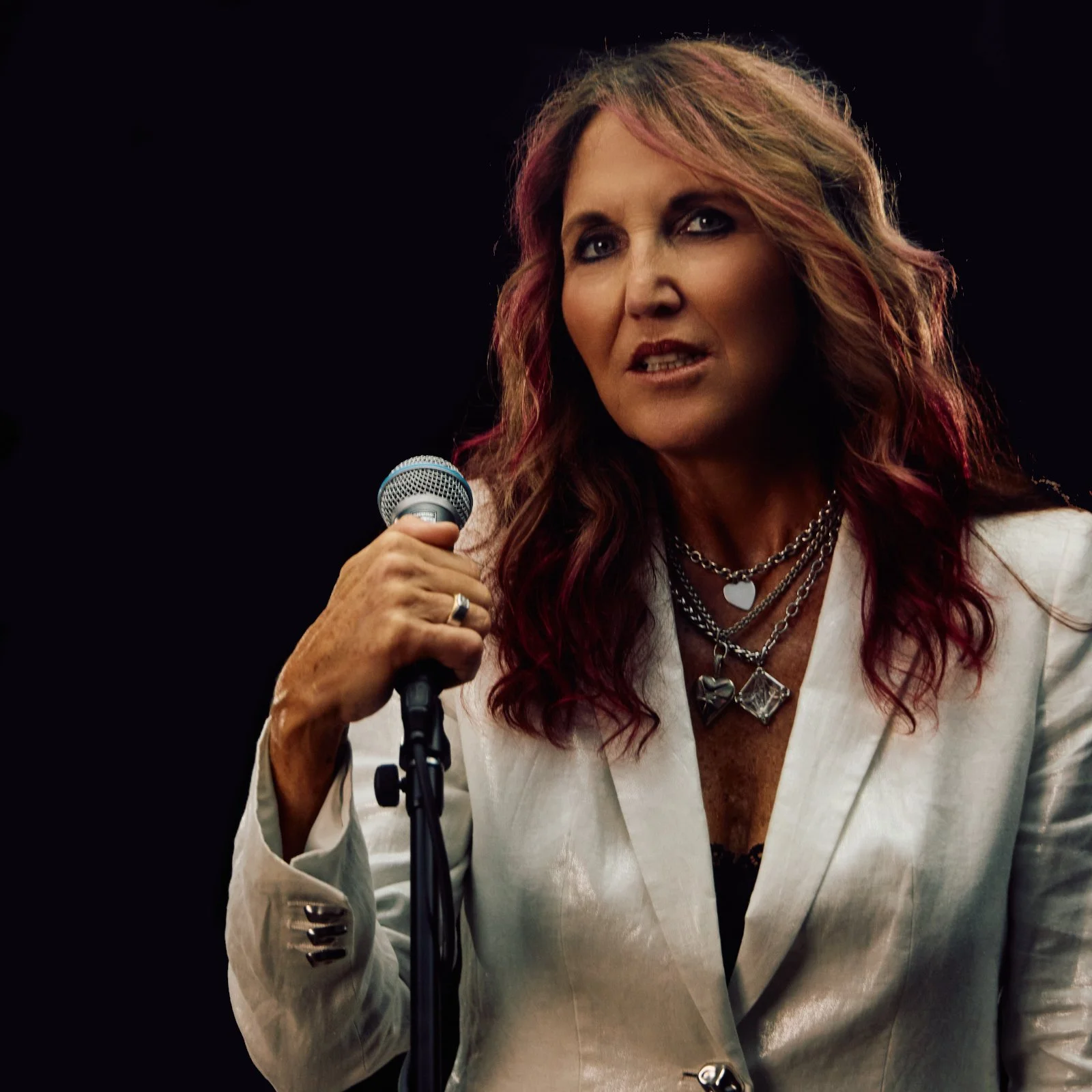  A singer-songwriter, guitarist, cellist, and dynamic frontwoman, Corday delivers high-energy live shows with a style all her own. A natural storyteller who thrives on audience connection, she turns every performance into an experience— drawing the c