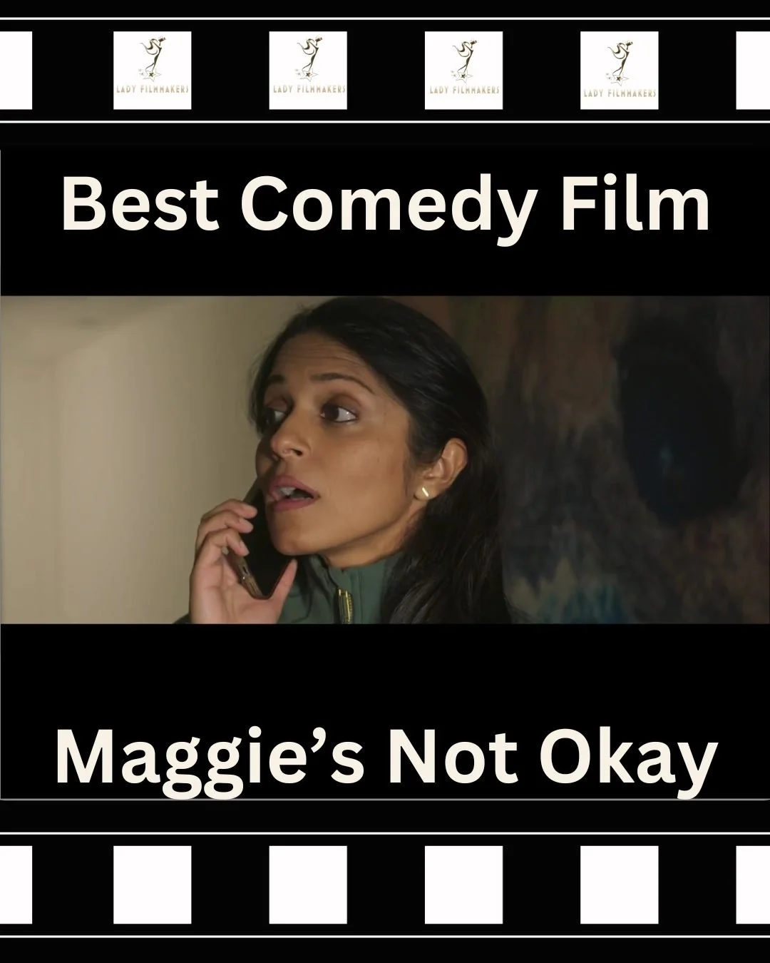 "Maggie's Not Okay" was last year's Best Comedy Short Winner! 
Directed By: Vance Smith
Written By and Starring: Mouzam Makkar

Maggie, a chronic people pleaser, is always getting pushed around. But when she tries to return a lost cat to hi